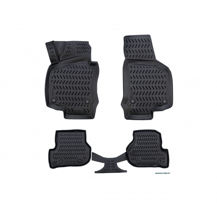 Set Covorase cauciuc tavita compatibile Seat Leon II 2005-2013 [1]
