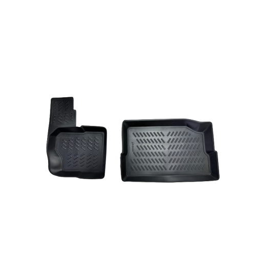 Covoare cauciuc tavita compatibile Volkswagen Tiguan Allspace 2017-> Randul 3 de scaune [1]