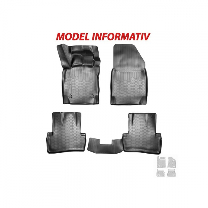 Covoare cauciuc tavita compatibile VW Jetta VI 2010-2018 [1]