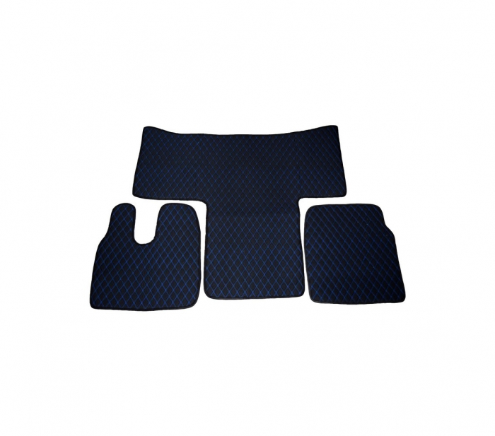 Covor auto imitatie piele romb dedicat Camion MAN TGL, TGS, TGM DIN 01.2013-> cabina mare [1]