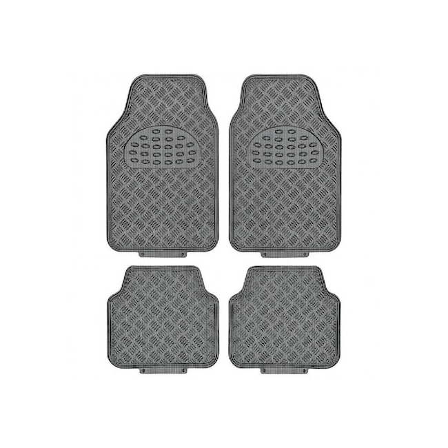 Covor auto interior aluminiu carbon [1]