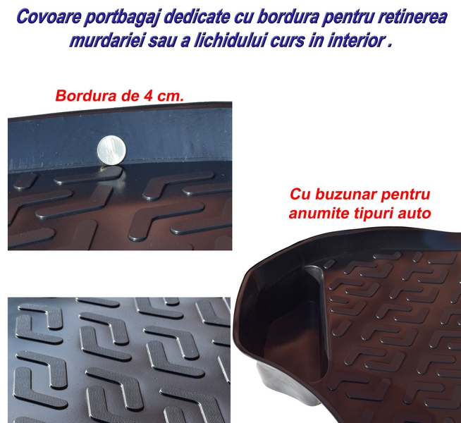 Covor portbagaj tavita BMW Seria 1 F20/F21 2011-2019 3/5 hatchback 3/5 usi [2]