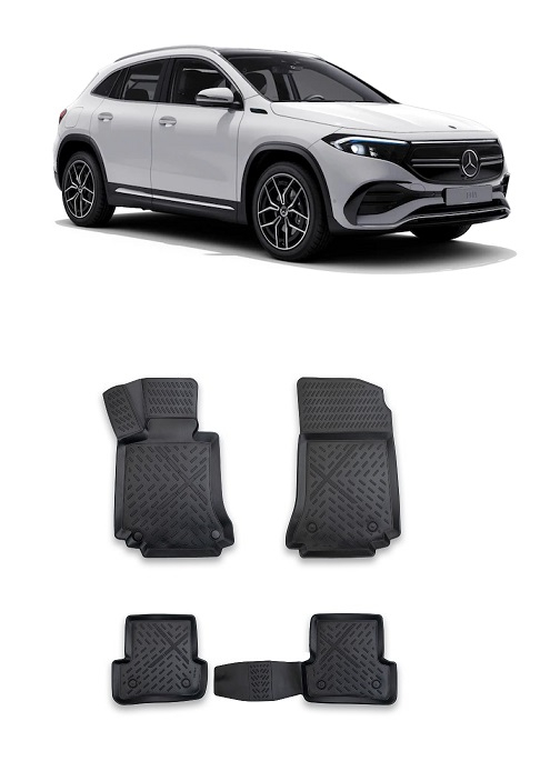 Covorase  cauciuc stil tavita Mercedes EQA (2021-2023) [1]