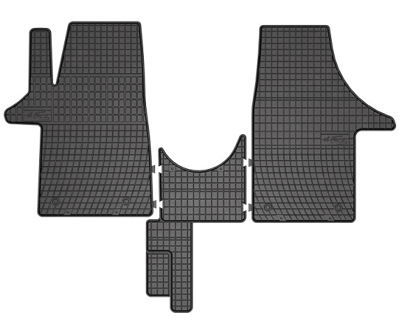 Set Covorase cauciuc tip tavita  VW T5/T6 Caravelle 2003-2021 [2]