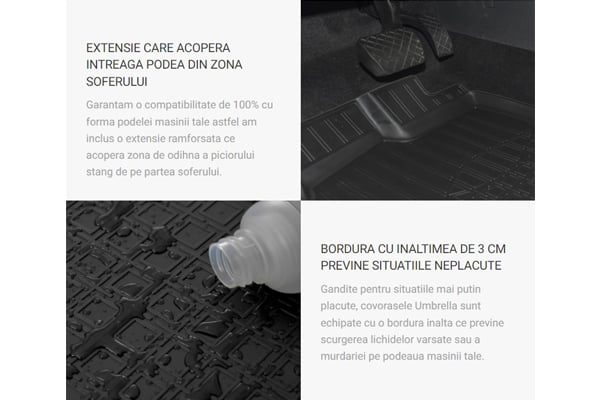 Covorase din cauciuc pentru Audi A3 (2012-2020 ) [16]
