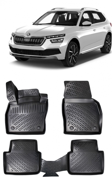Covorase din cauciuc pentru Skoda Kamiq (2019-2023 ) [1]