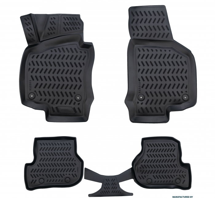 Covorase din cauciuc pentru Volkswagen Golf Plus (2009-2014 ) [1]