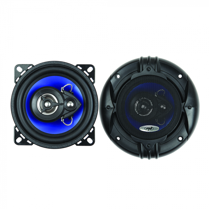 Difuzoare auto coaxiale PNI HiFi400, 80W, 4 Ohm, 10 cm, 3 cai, Injection Core cu diametru 100mm, set 2 buc [1]