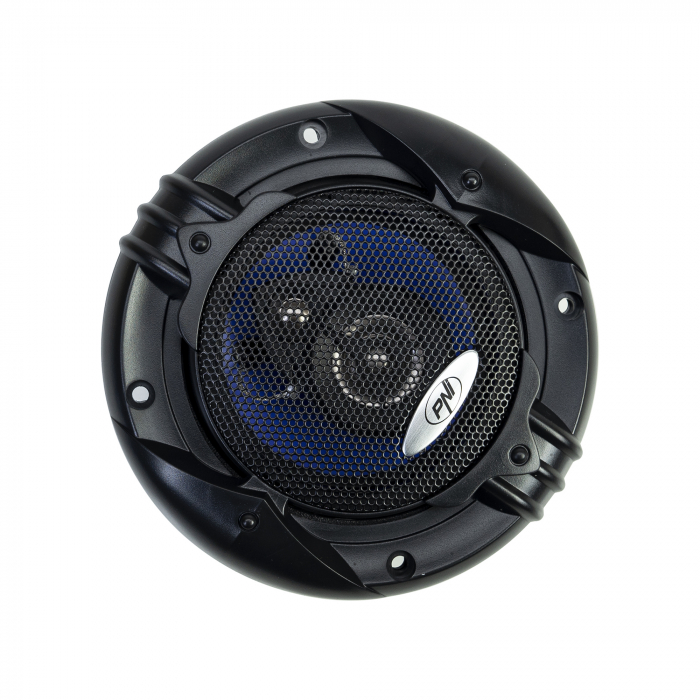 Difuzoare auto coaxiale PNI HiFi400, 80W, 4 Ohm, 10 cm, 3 cai, Injection Core cu diametru 100mm, set 2 buc [8]