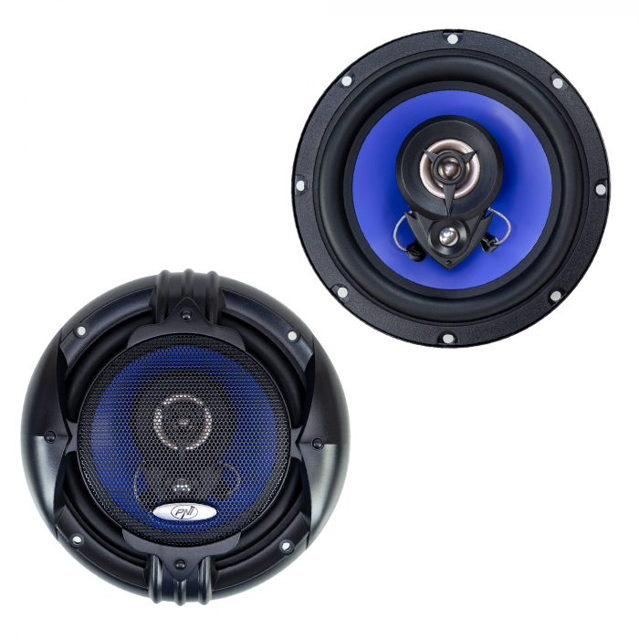 Difuzoare auto coaxiale PNI HiFi650, 120W, 16.5 cm, 3 cai, grila inclusa set 2 buc [9]