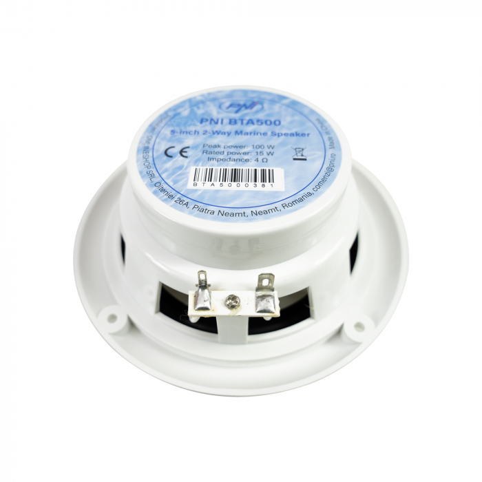 Difuzoare coaxiale pentru barci PNI BTA500 100W, 12.7 cm, set 2 buc [2]