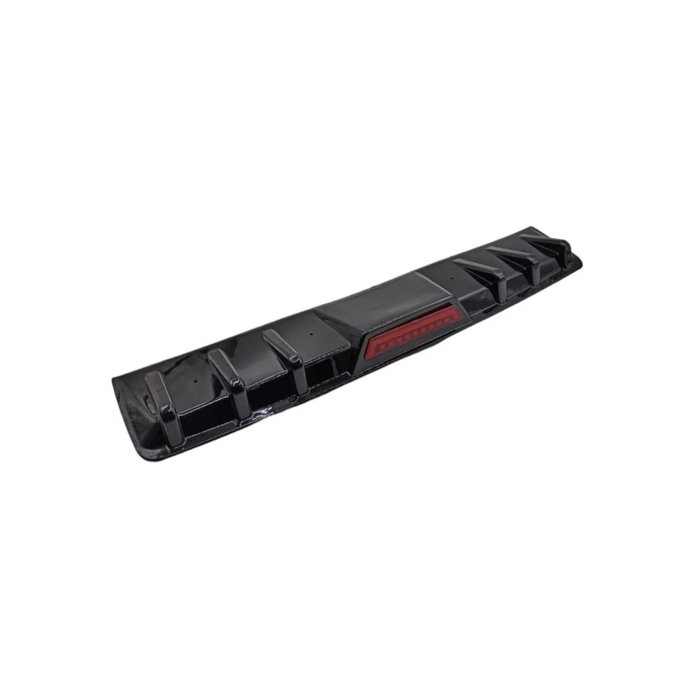Difuzor de bara universal culoare Negru Lucios cu lampa LED Rosie [3]