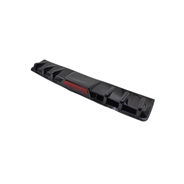 Difuzor de bara universal culoare Negru Lucios cu lampa LED Rosie [1]