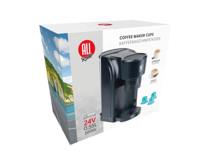 Espressor portabil pentru camion, compatibil cu capsule – 24V 300W [2]