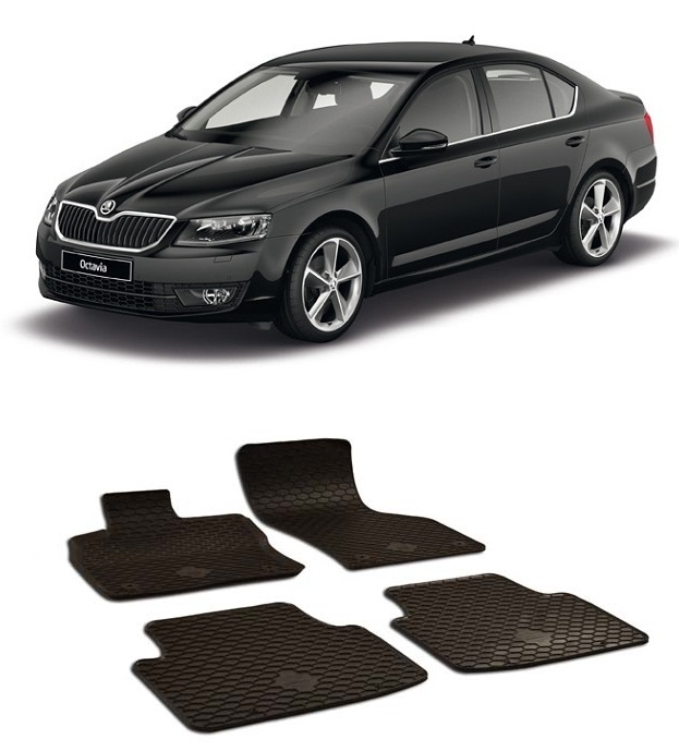 Set covorase cauciuc dedicate Skoda Octavia IV (2020-2021) [1]
