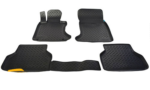 Covorase  cauciuc stil tavita BMW Seria 7 F01 lung 2008-2022 [1]