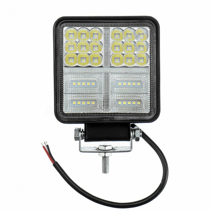 Proiector  LED de 162 W, ​​alb, galben, lampă de ceață 12 V 24 V [8]