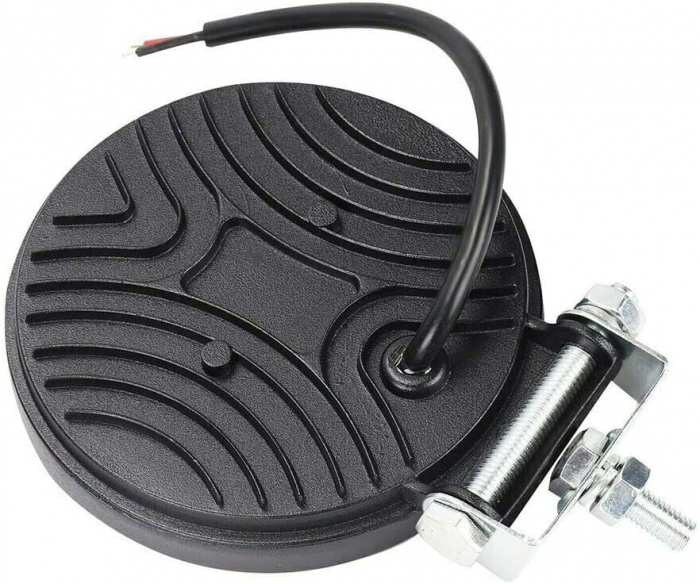 Proiector LED rotund, lampă cu LED-uri, cu lumină difuză FLOOD, 12V 24V, subțire (Slim), 27W [7]