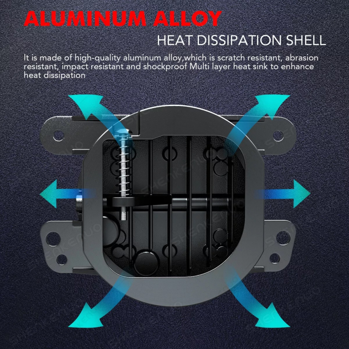 Set proiectoare ceață  LED cu DRL și semnalizare, 30W, 12-24V lumină alb-galbenă, Ø 98 mm, H11 - set de 2 bucăți [5]