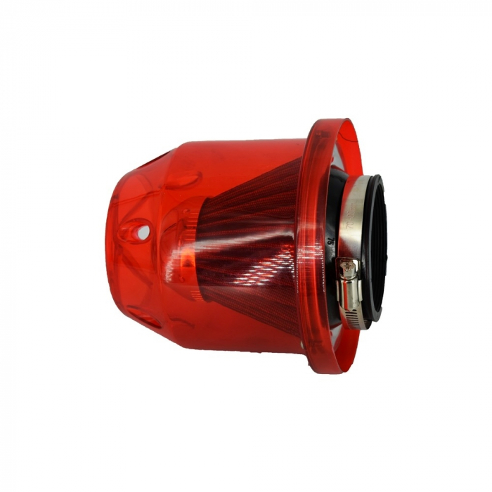 Filtru aer tuning cu carcasa Rosie [2]