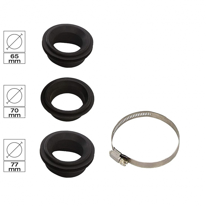 Filtru Aer Tuning Rosu Editie Sportiva, Debit de 76 mm [3]