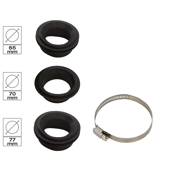 Filtru Aer Tuning Rosu Editie Sportiva, Debit de 76 mm [3]