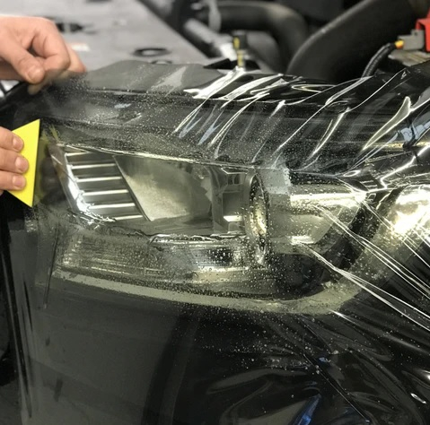 Folie de protecție transparentă pentru faruri și stopuri - 10 M x 30 cm [5]