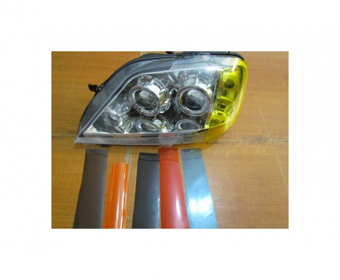 Rola folie Albastra protectie faruri / stopuri 0.6mx10m [3]