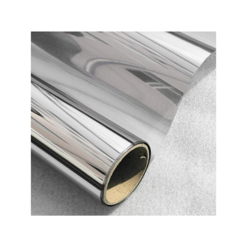 Folie geamuri Silver cromata reflectorizanta argintie 5% 30m x 1.52m [2]