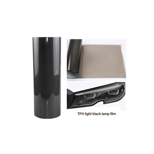 Folie protectie faruri stopuri TPH Light Black 70% VLT Premium 60x60 cm regenerare [1]