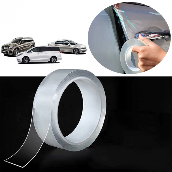 Folie protectie NANO transparenta 3cm X 5metri [1]