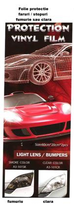 Folie transparenta protectie faruri / stopuri ORACAL 1mx1,26m [2]