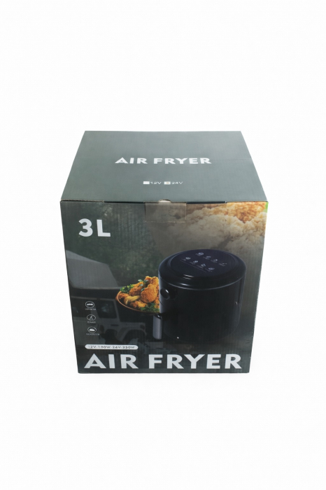 Friteuza cu aer cald Air fryer 24V, 250W, 3L – pentru camioane si autovehicule [9]