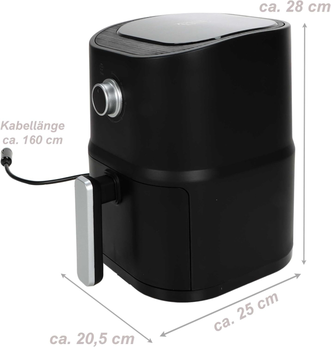 Friteuza electrica, airfryer pentru camion, 3L, 24V, 250W [2]