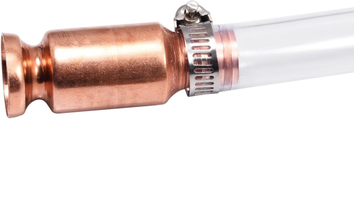 Furtun autoamorsant cu supapa 1.7 m – pompa sifon manuala cu aspiratie pentru combustibil, apa si lichide [7]