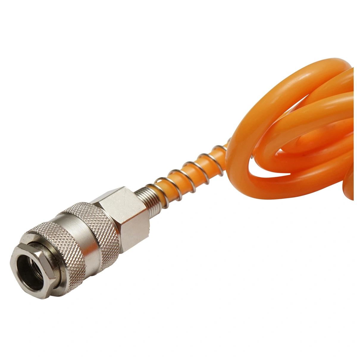 Furtun compresor 10 metri spiralat cu cuple rapide universale Hoteche [4]