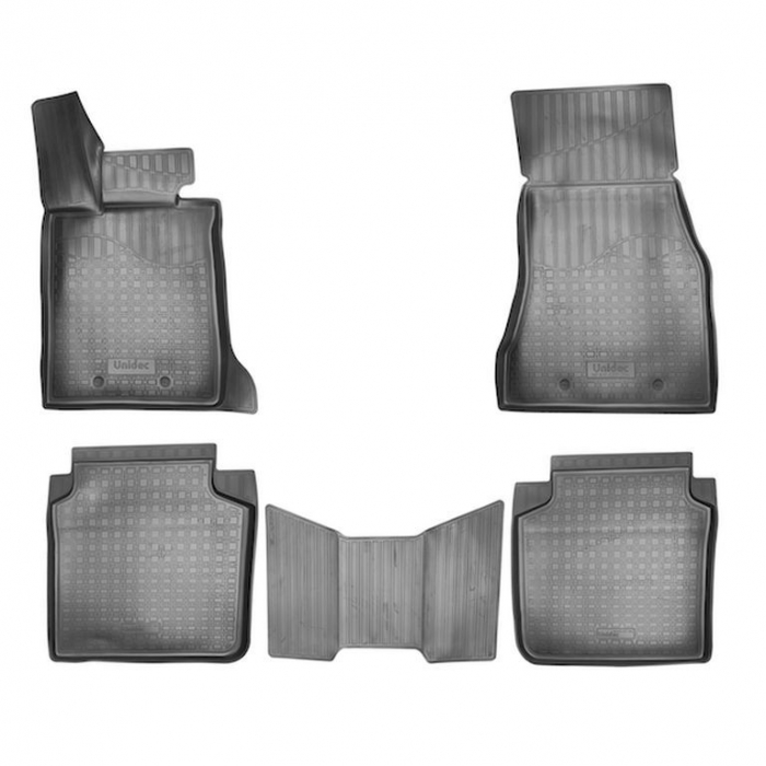 Covorase  cauciuc stil tavita BMW Seria 7 G12 lung 2015-2021 [1]