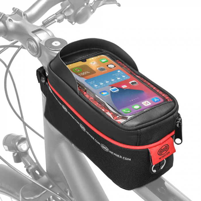 Gentuta Impermeabila Pentru Bicicleta Cu Suport Telefon [11]