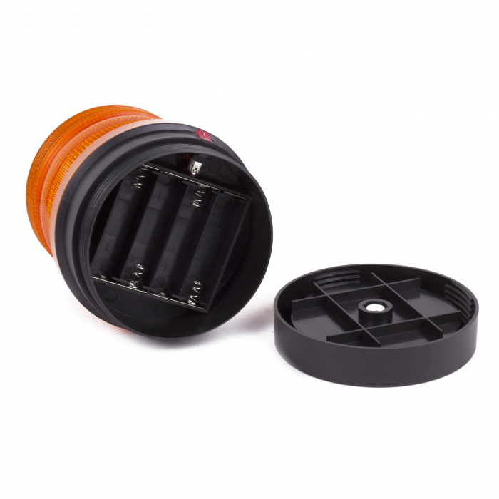 Girofar cu 24 LED fara fir pe baterii, stroboscop, cu magnet 2,4W - 12V [2]