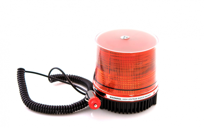 Girofar cu 26 LED Efect de rotatie, cu magnet 12V, 8W [1]