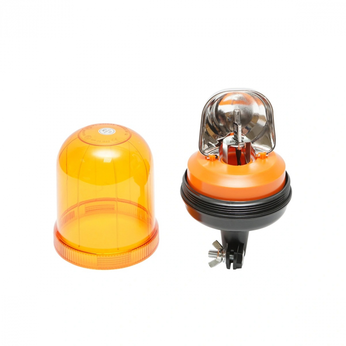 Girofar cu bec halogen H1 12-24V pentru suport picior Cod:BK87605 [3]