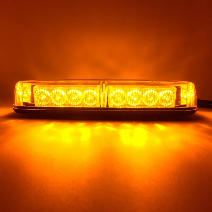 Girofar cu Magnet, 15 Moduri, Sticlă Portocalie, pentru Asistență Rutieră, Platformă, Fulgi de Zăpadă și altele 12V 24V [3]