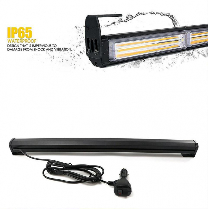 Girofar LED 120cm 12-24V, 144W, 9 Мoduri de Iluminare [3]
