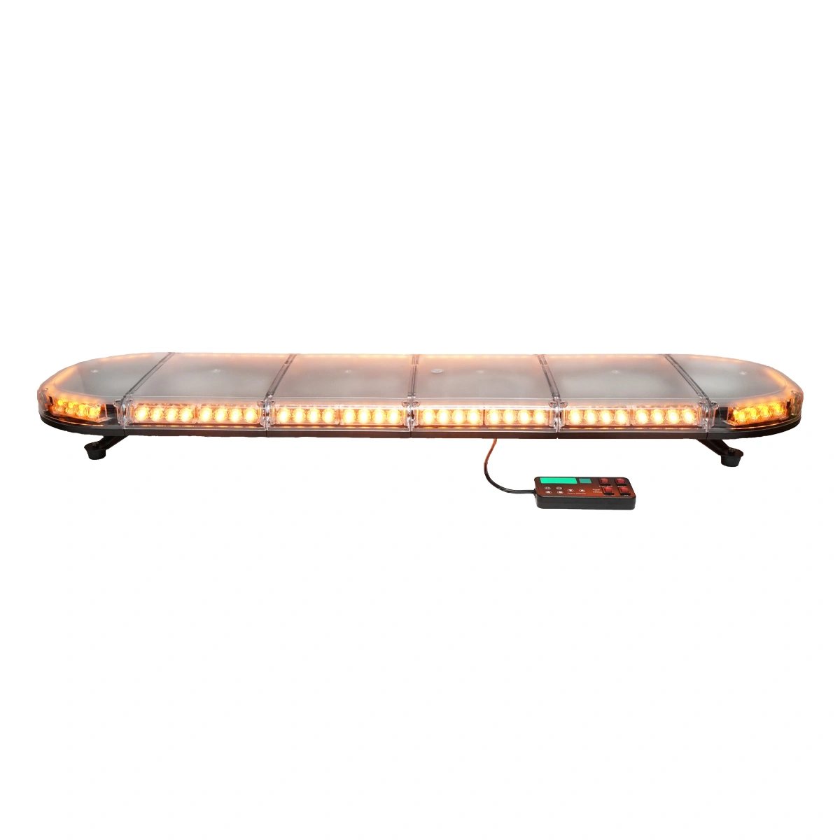 Girofar Rampa luminoasa 12-24V cu lumina galbena 1290x275x125mm [3]