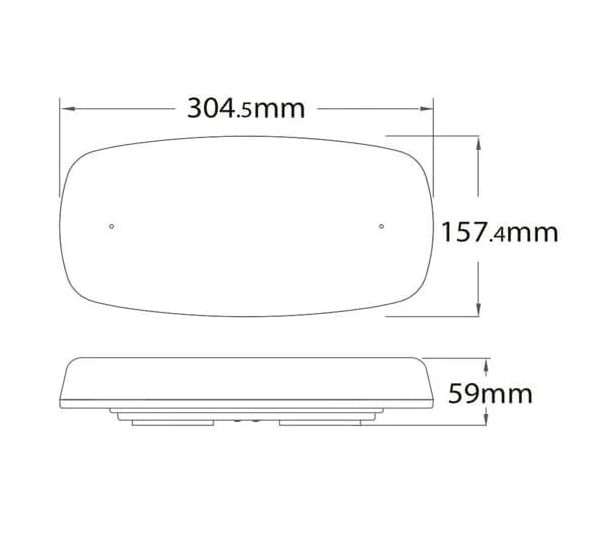 Girofar, Wireless LED Tip Beacon cu baterie reîncărcabilă și magnet, 12V-24V, pentru asistență rutieră, platforme, tehnică agricolă și altele [2]