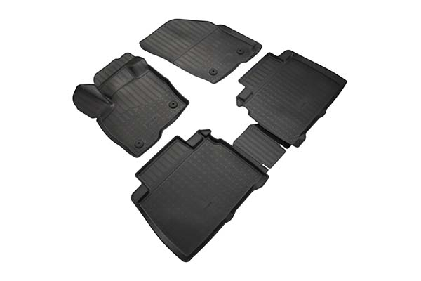 Covorase cauciuc tavita dedicate FORD GALAXY III 3D (2015-2018) - 5 PCS [2]