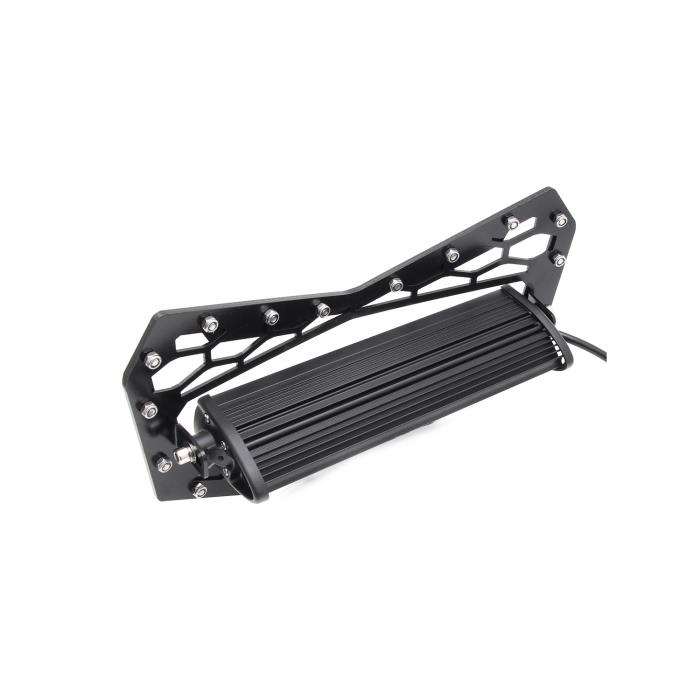 Grila radiator echipata cu proiector LED BAR compatibila MAVERICK X3 Cod: RZR-021 [6]