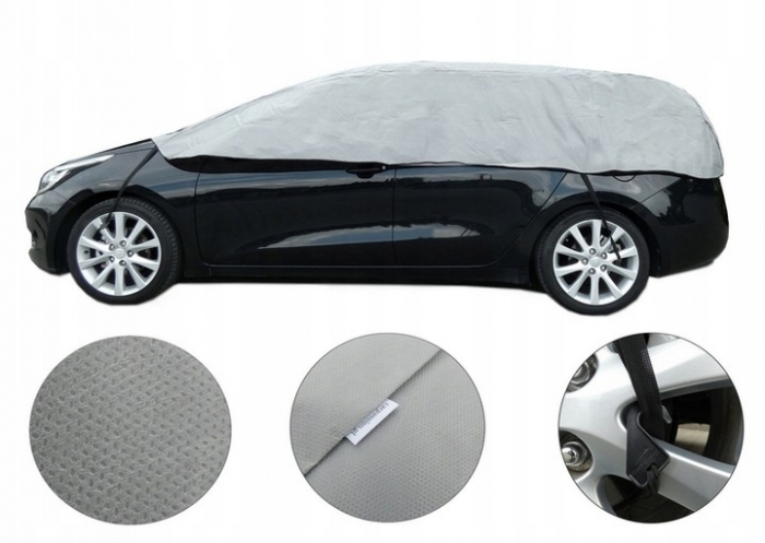 Husa auto CARPASSION Partial, 345 cm x 116 cm, gri [3]