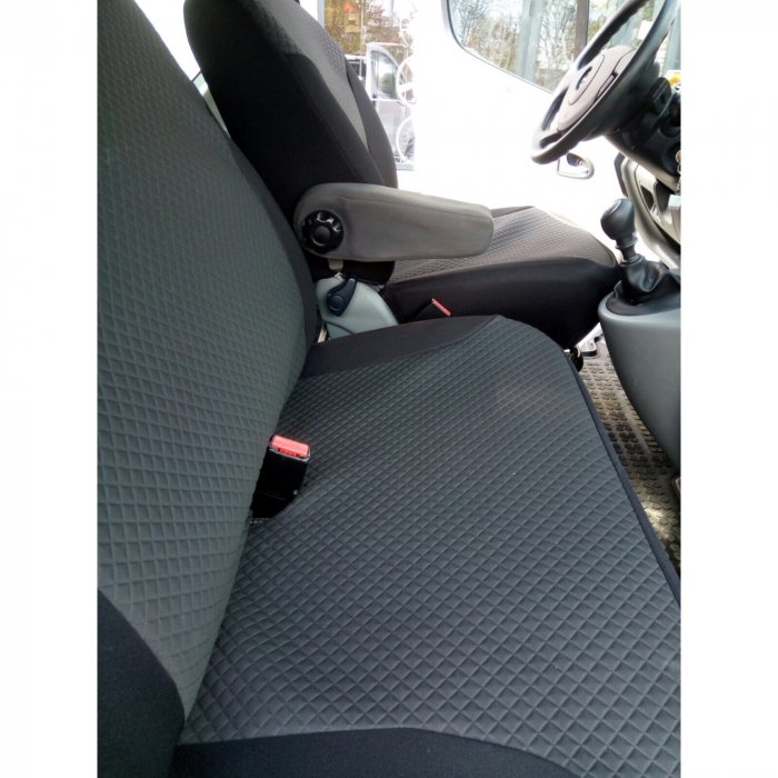 Set Huse auto dedicate Opel Vivaro 2014-2020  9 locuri FRACTIONATE. Calitate Premium [2]