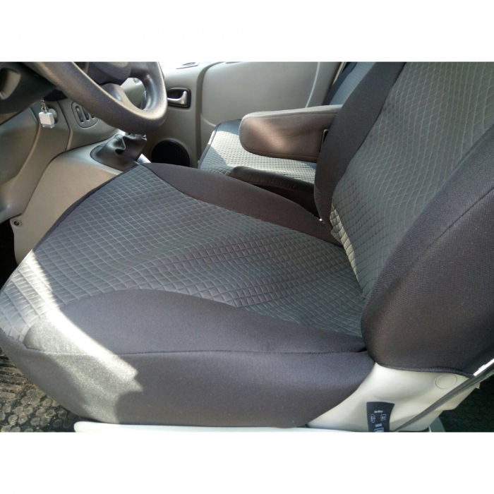 Set Huse auto dedicate Opel Vivaro 2014-2020  9 locuri FRACTIONATE. Calitate Premium [9]
